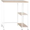 Mobile lavatrice janet bianco e legno, 90x60x93 cm