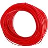 GORGECRAFT Kit di Riparazione per Vimini Intrecciato in Rattan Sintetico Rosso da 30m*5mm Corda Piatta Intreccio A Canestro Vimini Sedie da Giardino Divani Forniture per Riparazione di Mobili