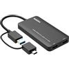 ProPart-El USB 3.0 (USB-A or USB-C) to Dual HDMI Video Graphics Adapter PT-PETUH201-A - PT-PETUH201-A