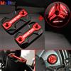 MOWOK MONSTER accessori tappo serbatoio liquido freno anteriore moto e tappo porta di riempimento per DUCATI Hypermotard Monster 796 795 696 695 821