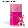 AMBITION Aghi per cartuccia per tatuaggio rosa 0,2 mm 0,25 mm 0,3 mm 0,35 mm Ago per mix di rivestimento rotondo 1rl 3rl 5rl Macchina per tatuaggi wireless