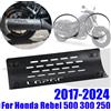 S2R Per Honda Rebel CMX 300 500 250 CMX300 CMX500 2017 - 2024 Accessori Silenziatore Tubo Di Scarico Scudo Termico Protezione Anti-scottatura copertura
