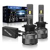 BEVINSEE V45 H7 Fari a LED H4 Fascio alto e basso 120W 22000LM CANBUS H11 H1 9005 HB3 9006 HB4 H8 H9 9012 Auto LED Lampadine per fari