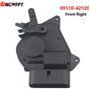 BINGWFPT Attuatore serratura porta elettrica 69110-42120 anteriore destro (lato passeggero) 69120-42080 anteriore sinistro per Toyota RAV4 (2001-2005) 6911042120