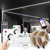 MJJC WS2811 Horse Running COB LED Strip 20M 15M 10M 24V flusso d'acqua LED Tape Ribbon Light con Banlanx APP SP636E Touch Controller Set