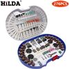 HILDA Accessori per utensili rotanti per un facile taglio, molatura, levigatura, intaglio e lucidatura Combinazione di strumenti per Hilda Dremel