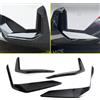 MIHUMOE Per BMW X1 iX1 U11 2023 2024 2025 2026 Coperture Lucide Nere per Griglie Paraurti Anteriore + Posteriore Accessori per Styling Auto