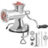 SucceBuy Tritacarne manuale Tritacarne manuale in acciaio inossidabile 304 con ventosa e morsetto da tavolo in acciaio Tritacarne per salsicce