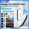 Carlinkit X1CA/X2CA CarlinKit Adattatore wireless 2 in 1 Wireless CarPlay Android Auto Plug & Play WiFi BLE Collegamento automatico per Baidu CarLife Car