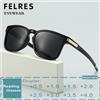 FELRES Occhiali da sole da lettura grigi classici da vista da uomo Sport lettori presbiti finiti Designer da donna Occhiali da sole con ombra per esterni +1.0
