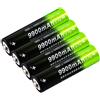 Aleaivy 18650 Batteria ricaricabile agli ioni di litio da 3,7 V 9000 mAh per parti di batterie per torcia elettrica