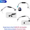NONE Cavo Adattatore Audio per Autoradio, Antenna Audio Maschio Doppio Fakra - Din Maschio per Elettronica Auto Audi/VW/Volkswagen GPS
