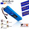 Batteria per Moto e Scooter, 10S3P, 36V, 100000mAh, 18650, Ioni di Litio, 1000W, Alta Potenza e Capacità 36V