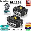 bonacell Batteria Ricaricabile Sostitutiva per Makita 18V BL1830 6000mAh BL1850 BL1840 BL1860 con Caricabatterie Singolo 4A/Doppio 6A