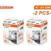 OSRAM Originale CLASSIC H7 64210 PX26d Lampada Auto Standard Hi/Lo Beam 12V 55W 3200K Luce Alogena Bianca Lampadina Faro Auto x1/2/4/6