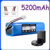 NONE Batteria originale al 100% per XiaoMi Viomi S9 Lydsto R1 Roidmi Eve Plus Batteria al litio da 14,4 V Batteria per aspirapolvere robot da 5200 mAh