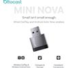 OTTOCAST Mini Nova Adattatore Wireless 2in1 per CarPlay e Android Auto, Dongle WiFi 5.0 Plug and Play Compatibile con il 98% delle Auto