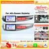 OSSURET Lettore multimediale video Android per Alfa Romeo Giulietta 2010-2018, autoradio con Carplay e Android Auto, schermo intelligente da 9 pollici, unità principale 2DIN senza lettore DVD, Bluetooth