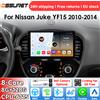 OSSURET Android 14 Autoradio per Nissan Juke YF15 2010 - 2014 Sistema Intelligente Carplay Auto Lettore Multimediale Video GPS 4G 6115