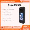 Insta360 X5 Action Camera 2025 Nuova 8K 30fps Lenti Sostituibili Chip AI Luce Bassa Superiore Lunga Durata Batteria Insta X5