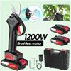 NONE Forbici Elettriche da Potatura 21V Senza Spazzole, Forbici da Giardino Professionali per Fiori e Frutti, Trimmer per Rami da 25mm, Forbici Cordless per Rami di Alberi da Frutto, Utensile Elettrico per