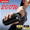 Lenovo 2026 Nuovo Altoparlante Bluetooth Portatile con Doppio Subwoofer Stereo, Radio FM, USB, TF, Trasmissione Vocale, Altoparlanti Wireless per Esterni