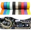 PowerMotor Enduro Silenziatore Moto Di Scarico Fascia Termica Ciclomotore 5cm 5M 10M 15M Moto Motocross Silenziatore Nastro Termico Tuning Accessori