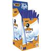 BIC Cristal Soft, Penne Blu a Sfera, Punta Media (1.2 mm), Confezione da 50 Penne, Fornitura Cancelleria Scuola e Ufficio