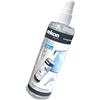Ekon Spray per Schermi Display con Panno in Microfibra | 250ml, Kit Pulizia per Monitor, Laptop, Fotocamere, Videocamere, MacBook, TV, Smart TV, Smartphone, Tablet