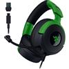 Razer Kraken V4 X Minecraft Edition - Cuffia da gioco USB cablata per PC (Driver TriForce da 40 mm, microfono cardioide retrattile, suono surround, Chroma RGB, per PC e console) Minecraft