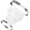 LeLiangLiang Riduttore da 150 mm a 100 mm Riduzione Tubo Cappa da 150 a 100mm Riduttore per