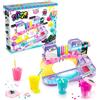 Canal Toys So Slime, Slimelicious - Slimelicious - Stazione Slimelicious per fai da te, 16 slime, decorazioni e shaker inclusi, fresco e profumato, per mescolare il tuo slime