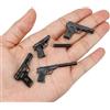 Marsrut 4 pezzi mini pistola miniatura casa delle bambole accessori foto prop modello scena Decor