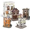 Paul Lamond Harry Potter 7585 Diagon Alley 4 in 1 3D Puzzle Set
