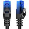 KabelDirekt - Cavo di Rete 10Gbit/s - 0,8m, nero | Cavo Ethernet/LAN, Twisted Pair, RJ45 - per PC, gaming, router, switch e modem - 10Gbit/s