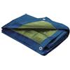 HomeMaison Telo di Protezione Impermeabile con Occhielli PVC Blu 400 x 500 cm