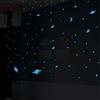 Ambiance Sticker Ambiance-Live Adesivo Universale - 150 Stelle e Pianeti fosforescenti Blu - 42 x 25 cm