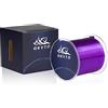 AKVTO - Lenza da pesca monolimero, monofilamento, 500 m - Ultimate Strength Resistant Leader Line Strong Mono, canna da pesca mono 4,5-15,9 kg, bassa e alta visibilità disponibile