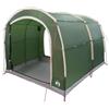 GPUTYGHN Tenda con tetto e stoccaggio, verde, 268 x 240 x 191 cm, poliestere