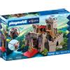 Playmobil 72112 Castello dei Cavalieri del Leone con 3 Cavalieri e Cannoni