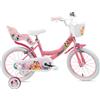 disney Bicicletta 16 Pollici Princess, Per Bambini dai 4 ai 6 Anni