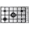 Delonghi Piastra di cottura a gas 5 fuochi L 86 cm DLI 59 DD DE'LONGHI inox griglie in acciaio smaltato