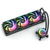 EK Nucleus AIO CR360 Lux D-RGB Processore Raffreddatore di liquidi tutto in uno 12 cm Nero 1 pz