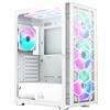 Montech X3 GLASS Midi Tower Bianco