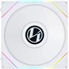 Lian Li Uni Fan TL LCD Case per computer, Processore Ventilatore 14 cm Bianco 1 pz
