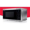 Sharp YC-MS02E-S forno a microonde Argento Solo microonde Superficie piana 20 L 800 W