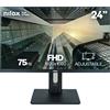 Nilox NXM24REGWEB01 Monitor PC 60,5 cm (23.8") 1920 x 1080 Pixel Full HD LED Nero