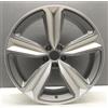 AUDI RS5 B9 Cerchio In Lega 20" 9J 5 Razze ER22 ET22 OEM 8W0601025FP Argento