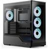 Aerocool P500A-BK Midi Tower Nero (Aerocool P500A Mid Tower Case - Black)