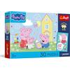 Trefl - Peppa Pig, Peppa ha un piano - 30 pezzi - Puzzle con i personaggi del cartone animato, poster esclusivo, intrattenimento creativo, per bambini dai 3 anni in su